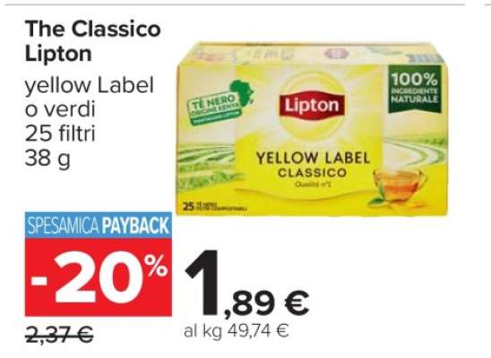 The Classico Lipton