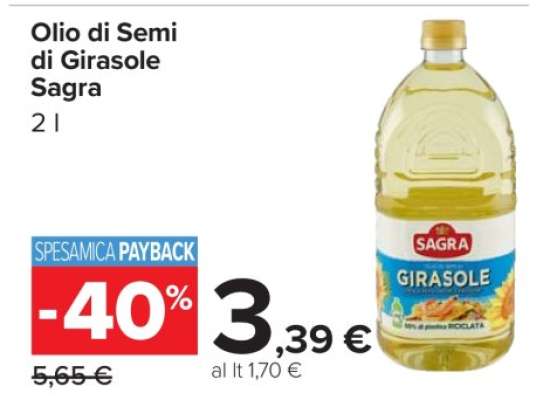 Olio di Semi di Girasole Sagra