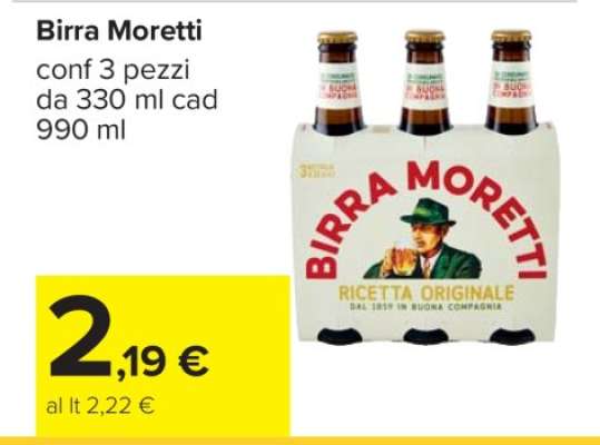 BIRRA MORETTI