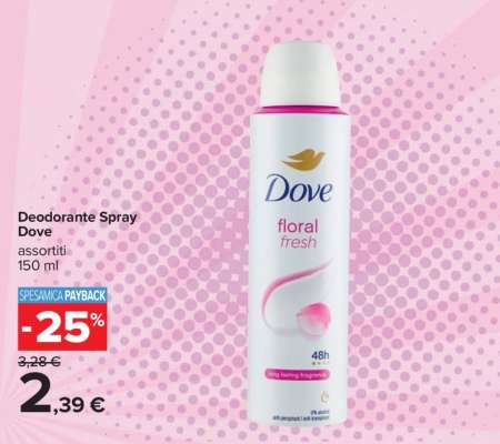 DEODORANTE SPRAY DOVE