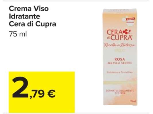 Crema Viso Idratante Cera di Cupra