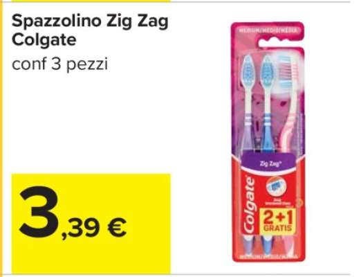 Spazzolino Zig Zag Colgate