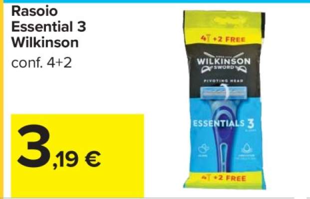 Rasoio Essential 3 Wilkinson