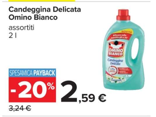 CANDEGGINA DELICATA OMINO BIANCO