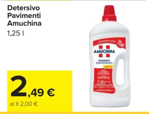 Detersivo Pavimenti Amuchina