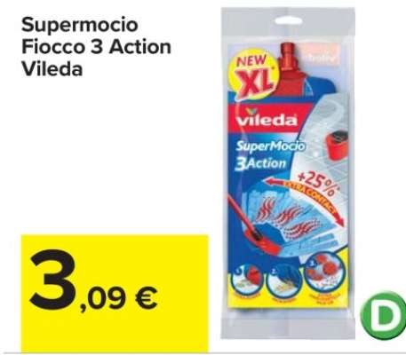 Supermocio Fiocco 3 Action Vileda