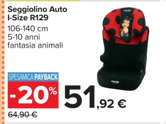 Seggiolino Auto I-Size R129