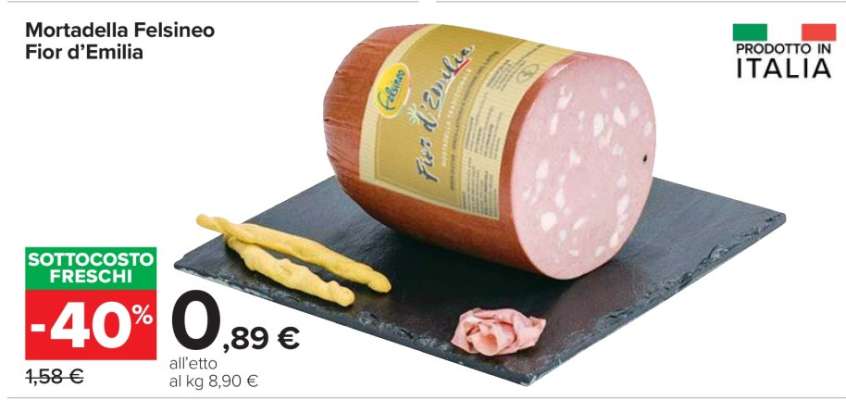 Mortadella Felsineo Fior d'Emilia
