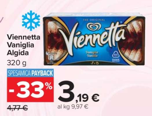 VIENNETTA VANIGLIA ALGIDA