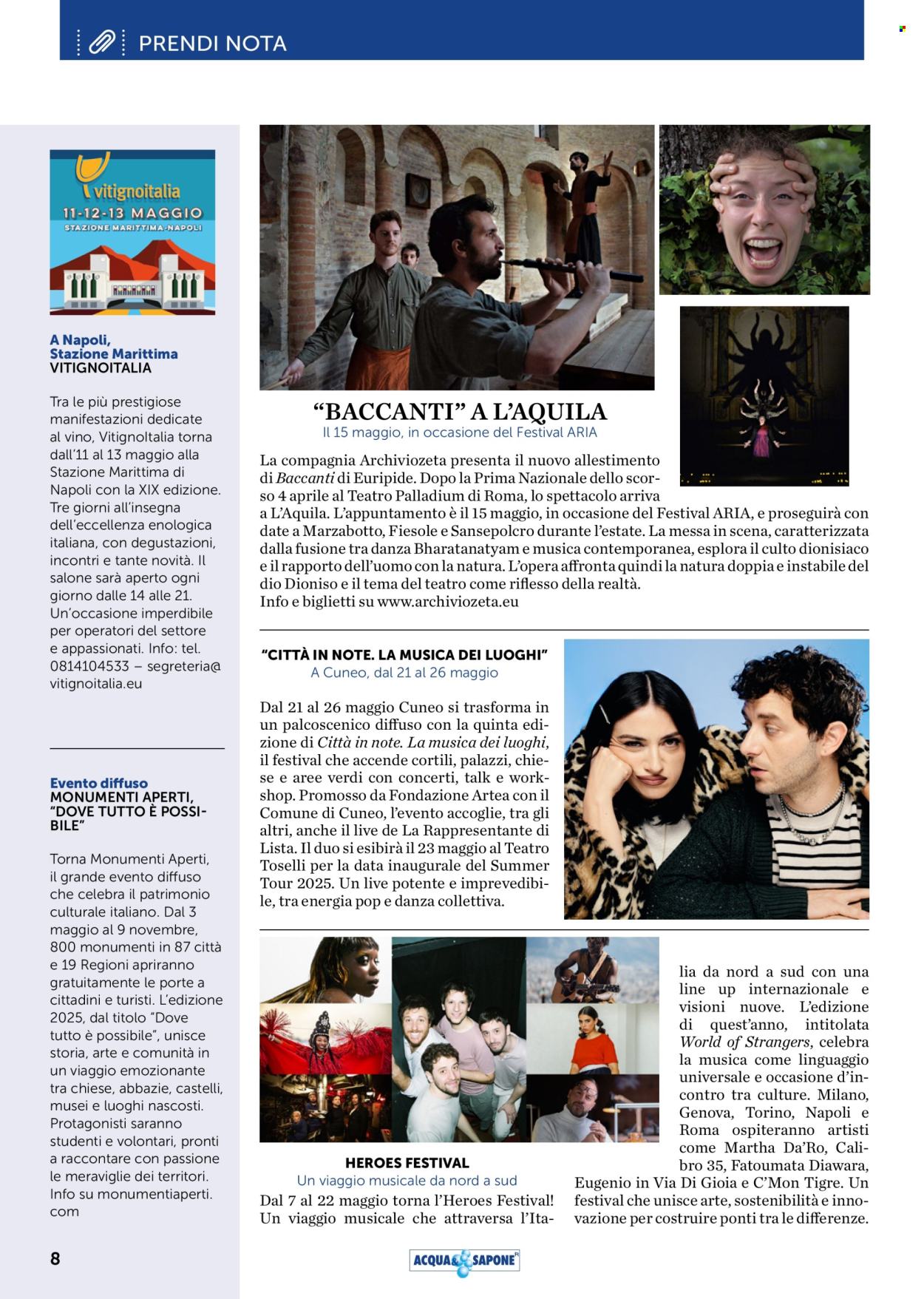 Volantino Acqua & Sapone - 1/5/2025 - 31/5/2025. Pagina 1