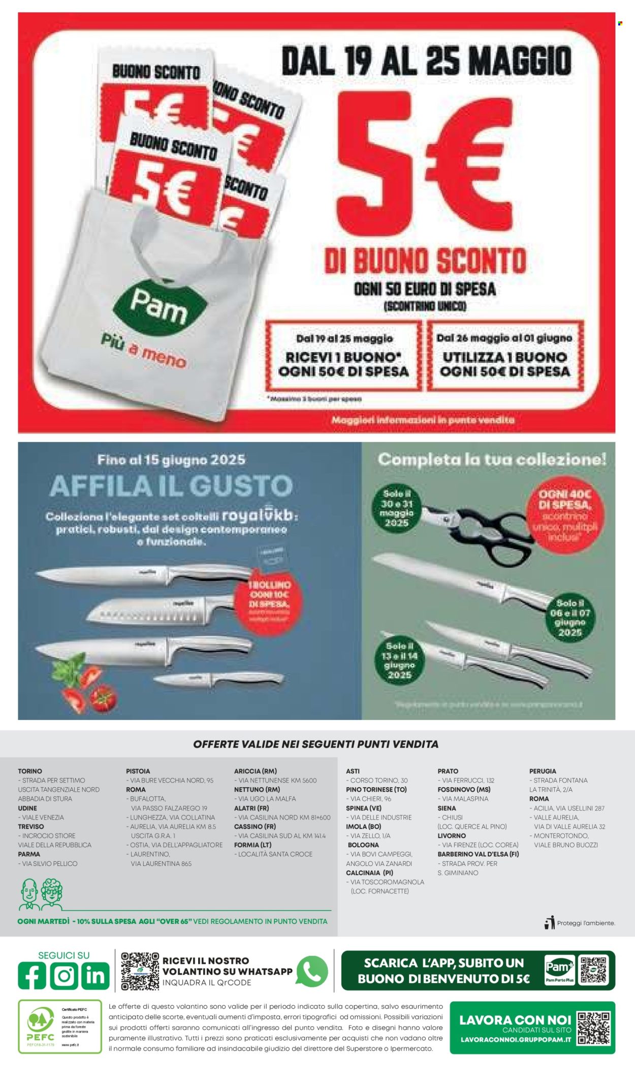Volantino Pam Panorama - 15/5/2025 - 21/5/2025. Pagina 1