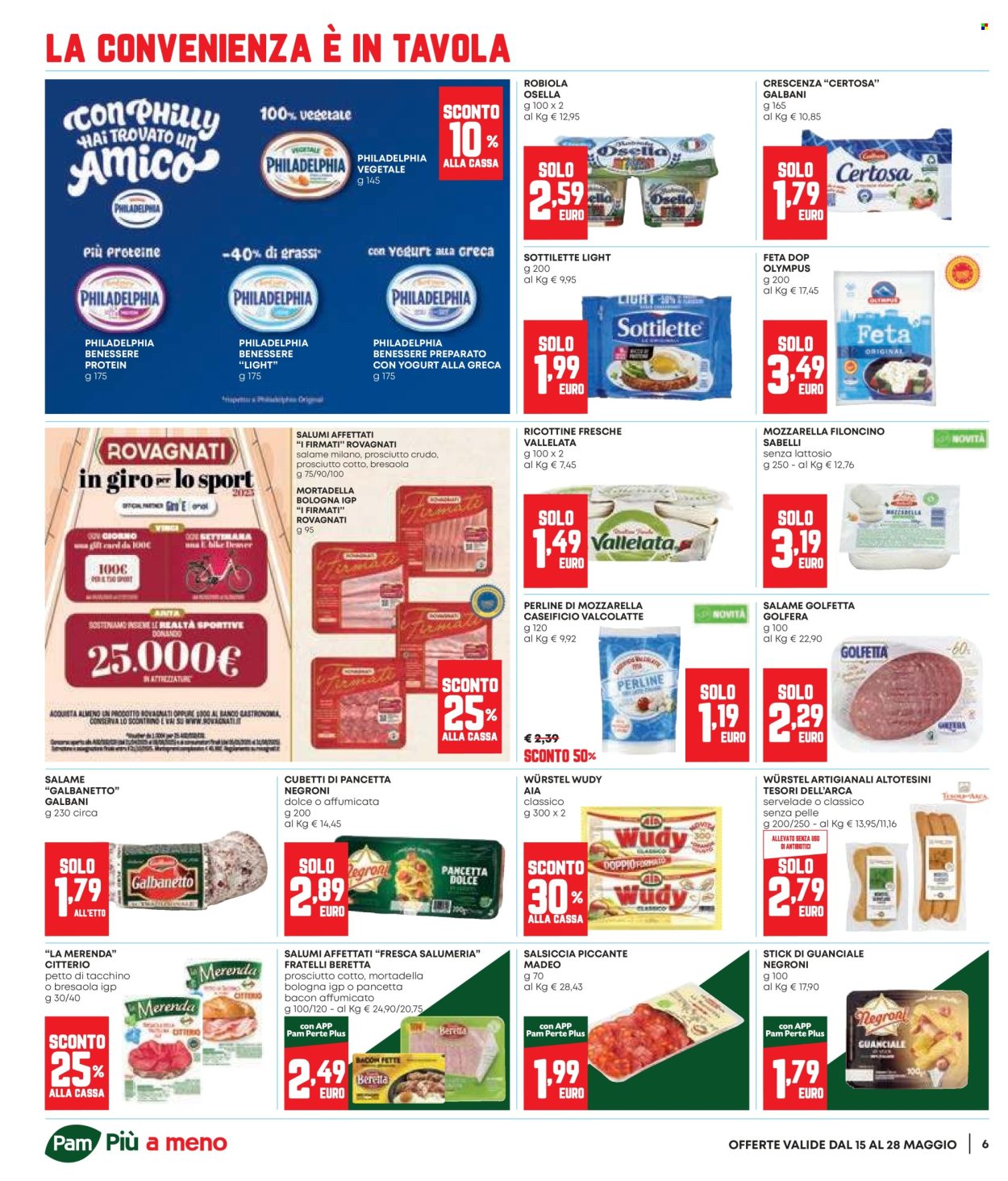 Volantino Pam Panorama - 15/5/2025 - 28/5/2025. Pagina 1