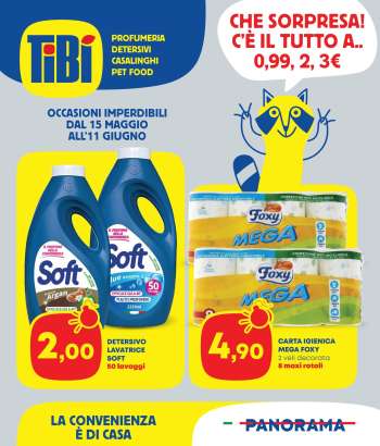 Volantino Panorama - 15/5/2025 - 11/6/2025.