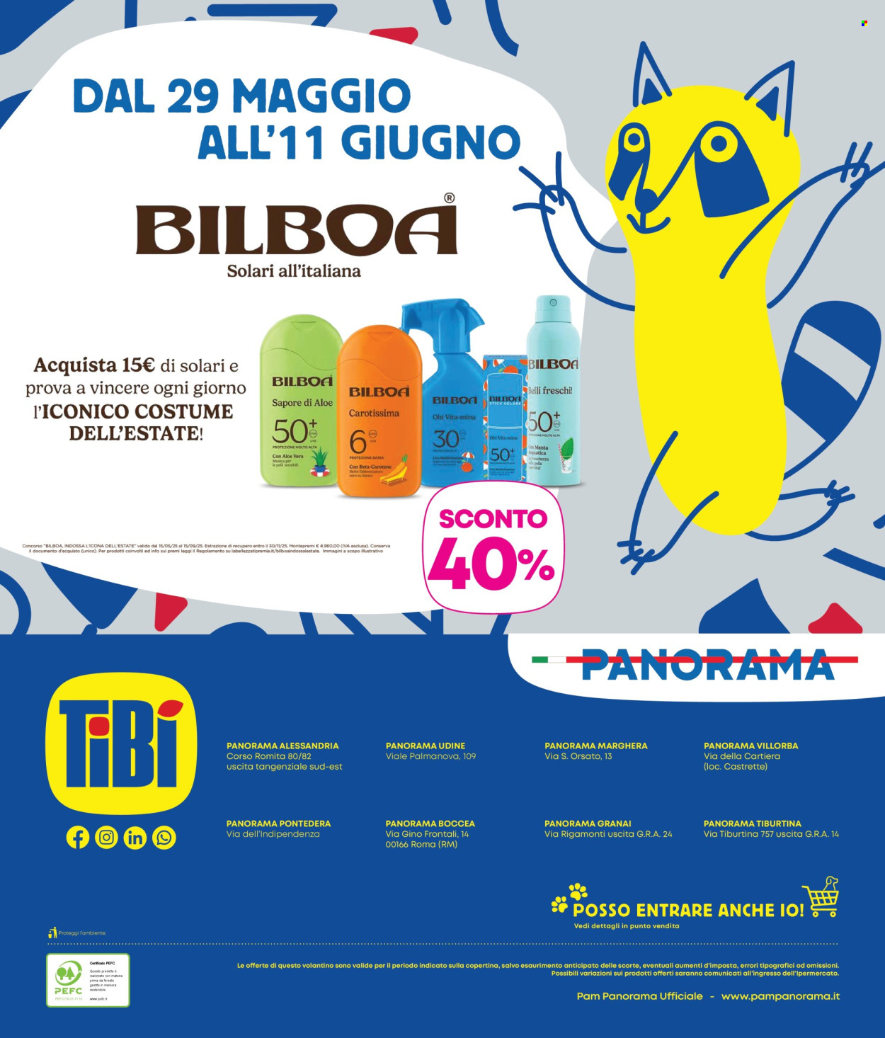 Volantino Panorama - 15/5/2025 - 11/6/2025. Pagina 1
