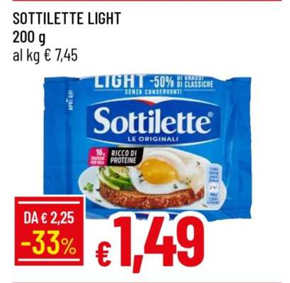 Sottilette Light
