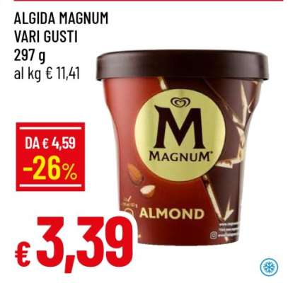 ALGIDA MAGNUM VARI GUSTI
