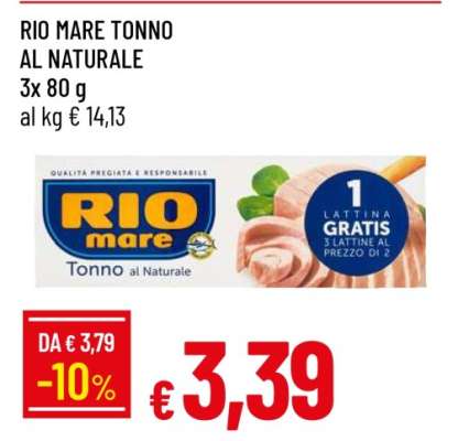 Rio Mare Tonno al naturale