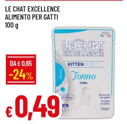LE CHAT EXCELLENCE ALIMENTO PER GATTI