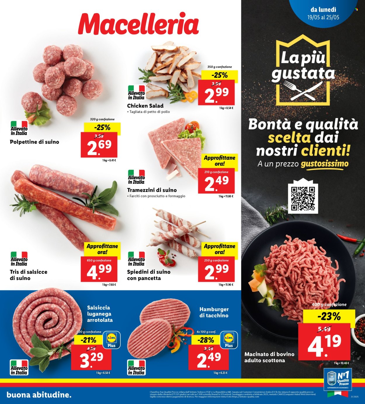 Volantino Lidl - 19/5/2025 - 25/5/2025. Pagina 1