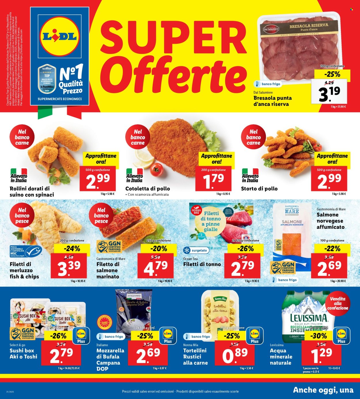 Volantino Lidl - 19/5/2025 - 25/5/2025. Pagina 1