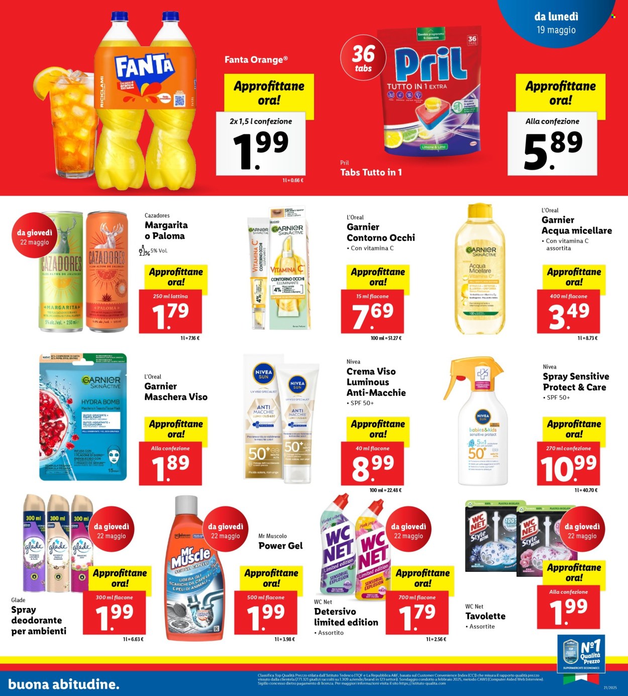 Volantino Lidl - 19/5/2025 - 25/5/2025. Pagina 1