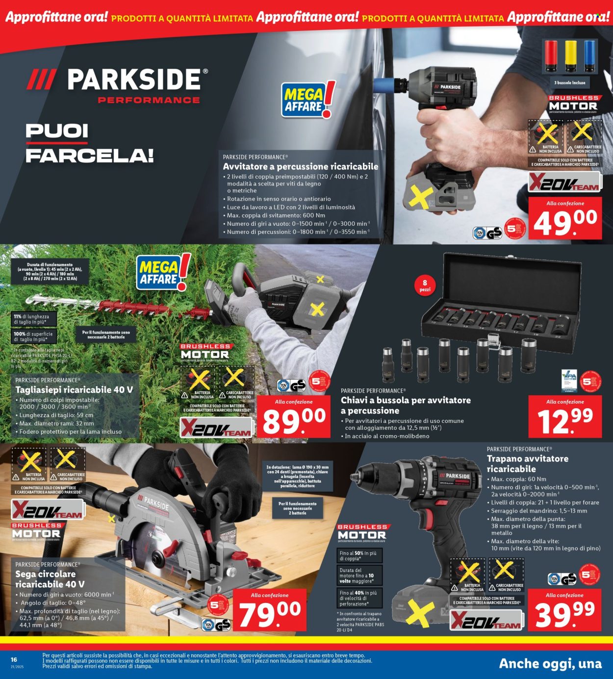 Volantino Lidl - 19/5/2025 - 25/5/2025. Pagina 1
