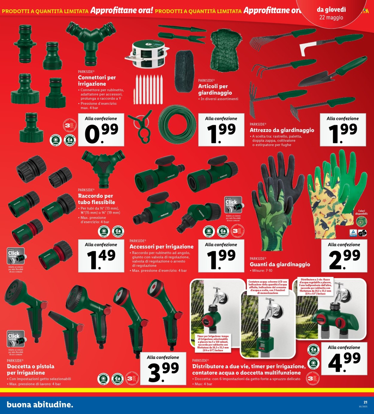 Volantino Lidl - 19/5/2025 - 25/5/2025. Pagina 1