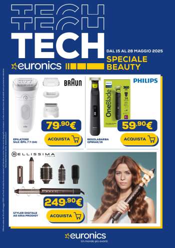 Volantino Euronics - 15/5/2025 - 28/5/2025.