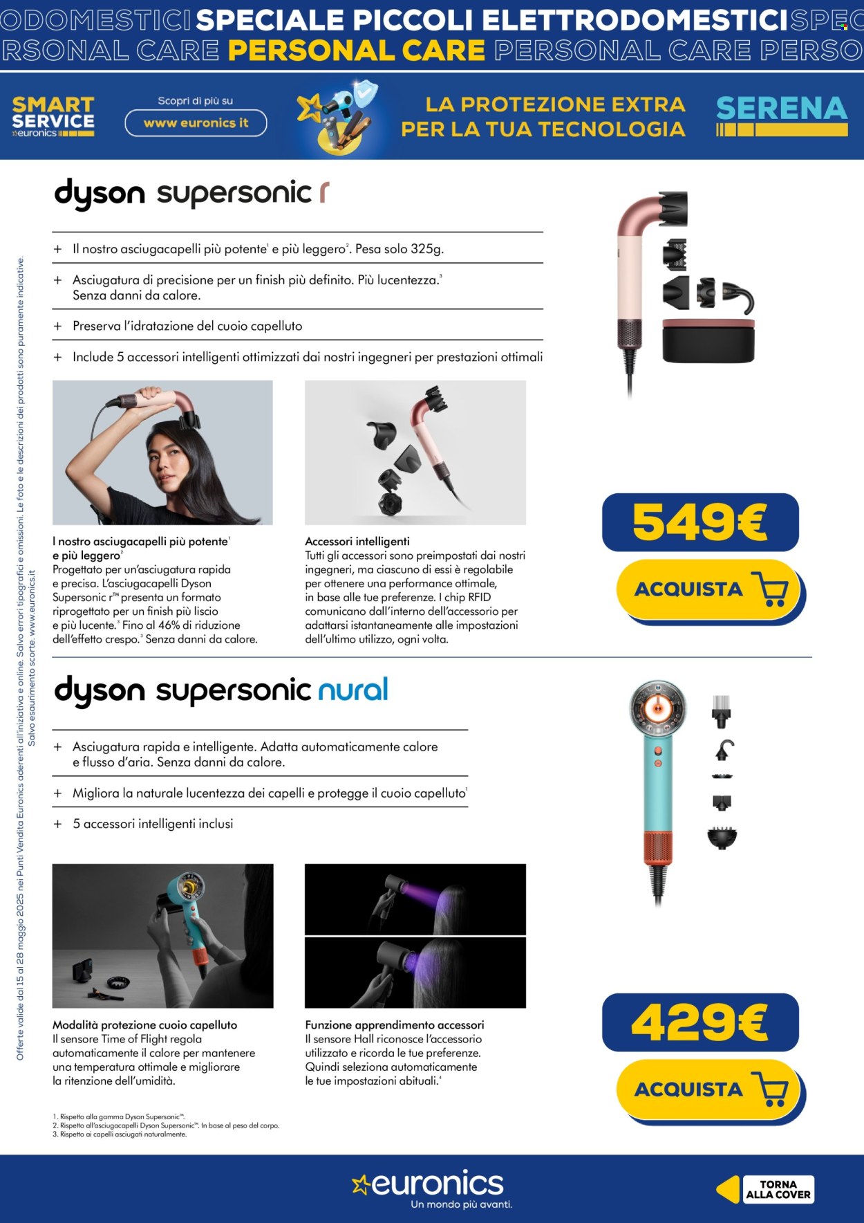 Volantino Euronics - 15/5/2025 - 28/5/2025. Pagina 1