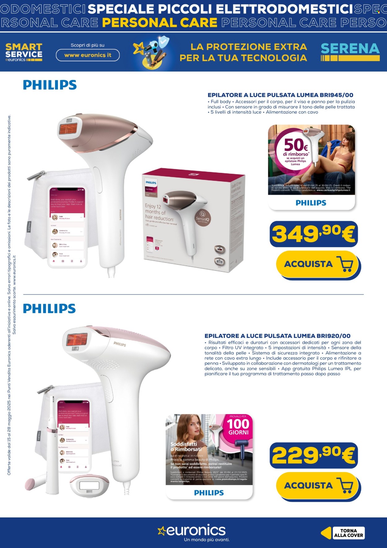 Volantino Euronics - 15/5/2025 - 28/5/2025. Pagina 1