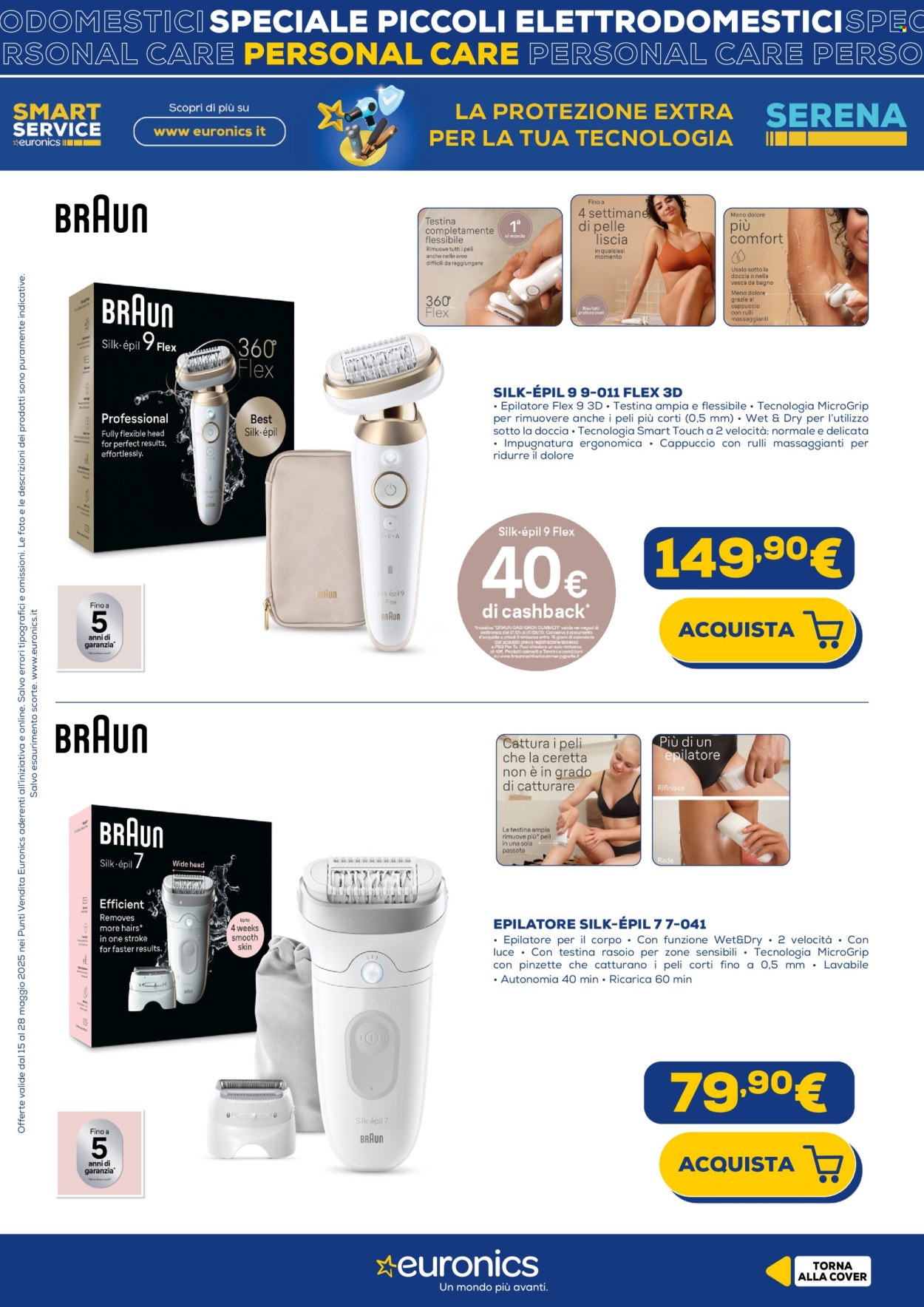 Volantino Euronics - 15/5/2025 - 28/5/2025. Pagina 1