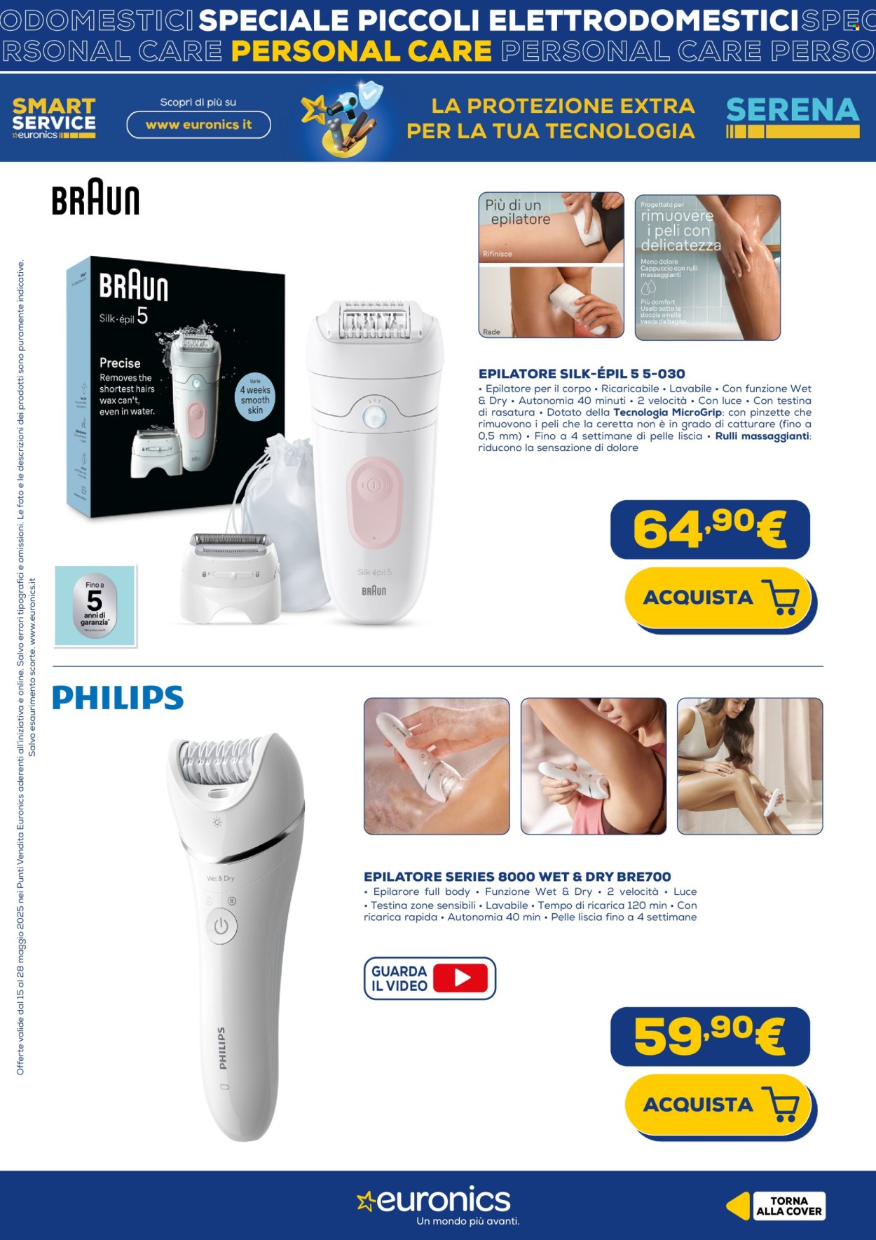 Volantino Euronics - 15/5/2025 - 28/5/2025. Pagina 1