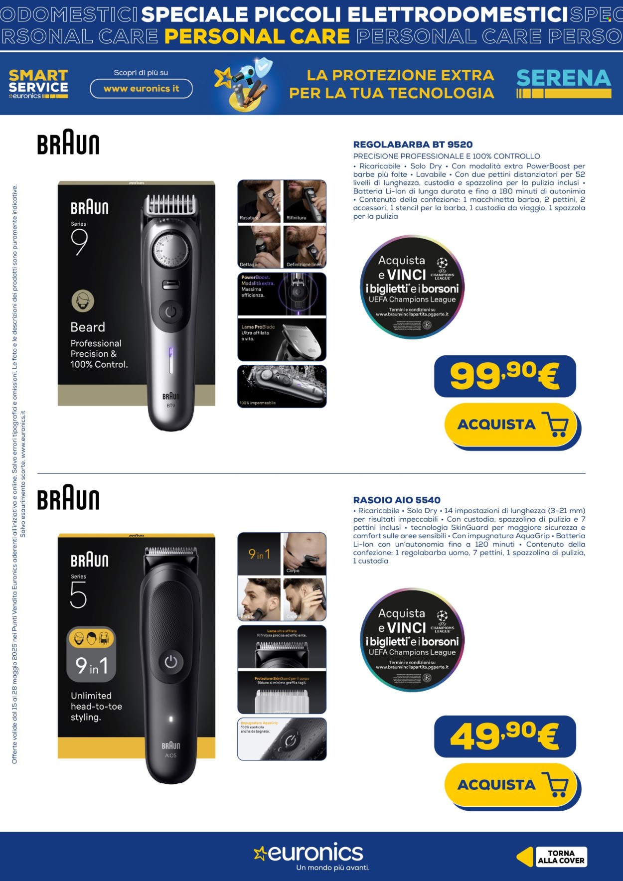 Volantino Euronics - 15/5/2025 - 28/5/2025. Pagina 1