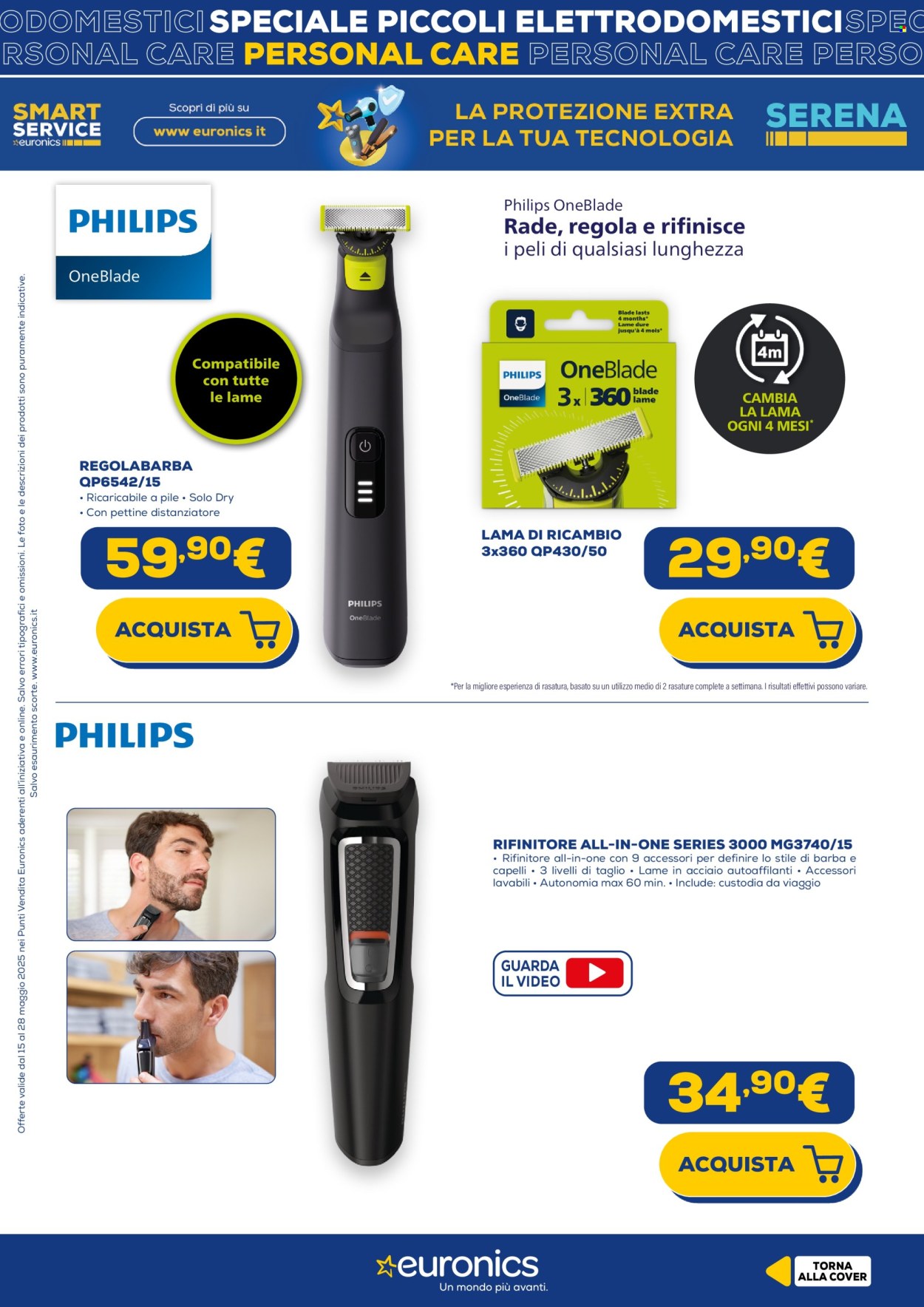 Volantino Euronics - 15/5/2025 - 28/5/2025. Pagina 1