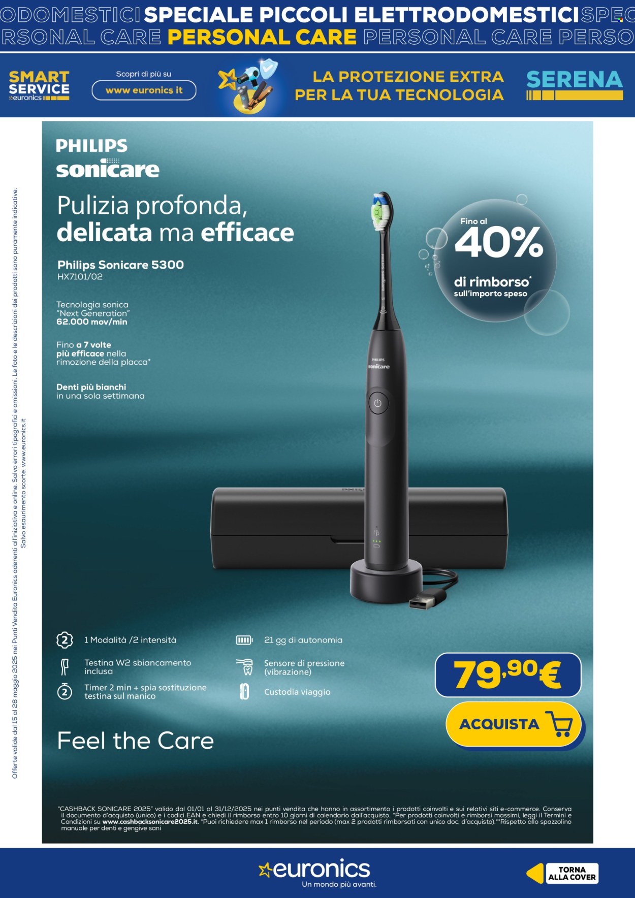 Volantino Euronics - 15/5/2025 - 28/5/2025. Pagina 1