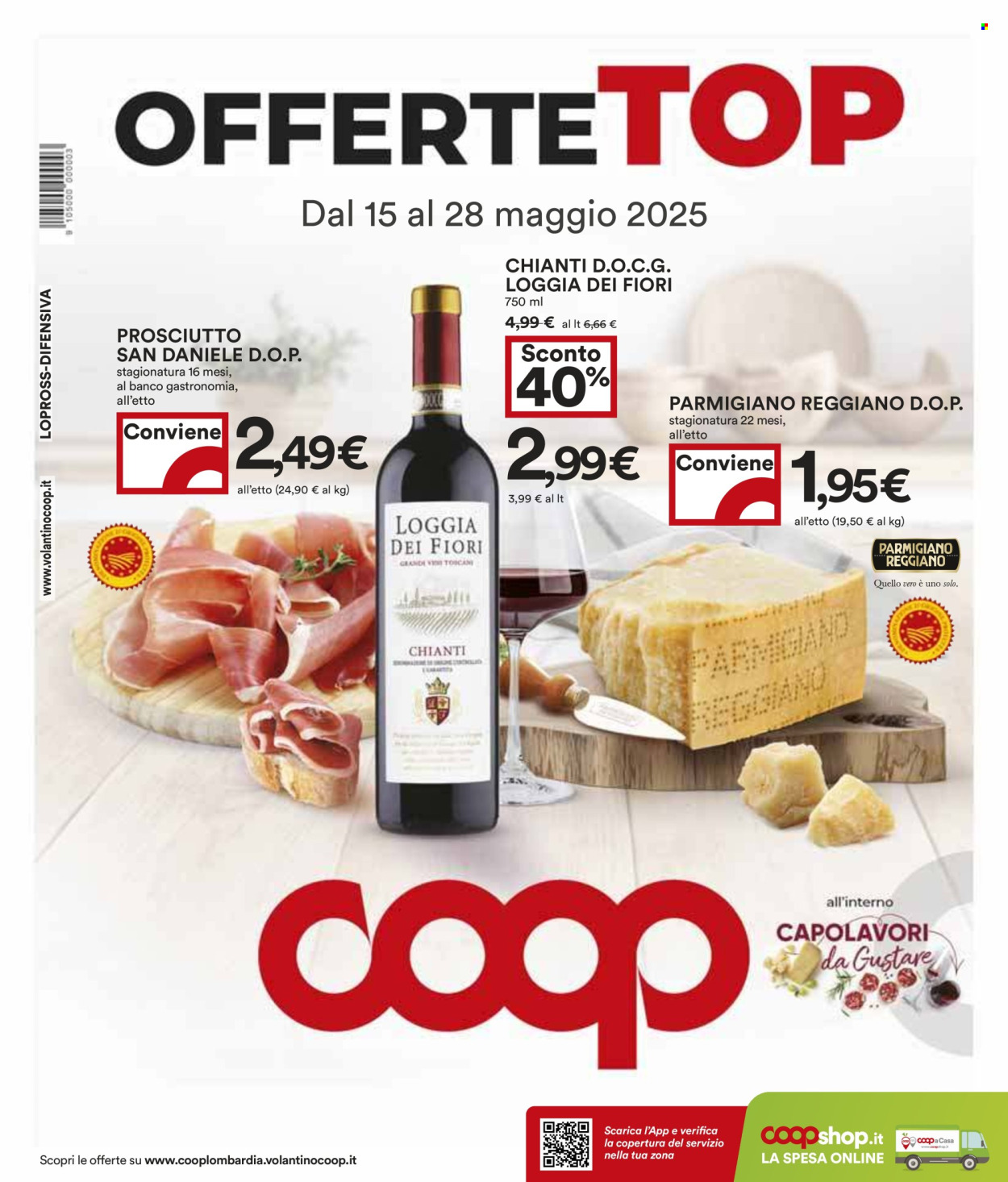 Leták Coop - 15.5.2025 - 28.5.2025. Strana 1