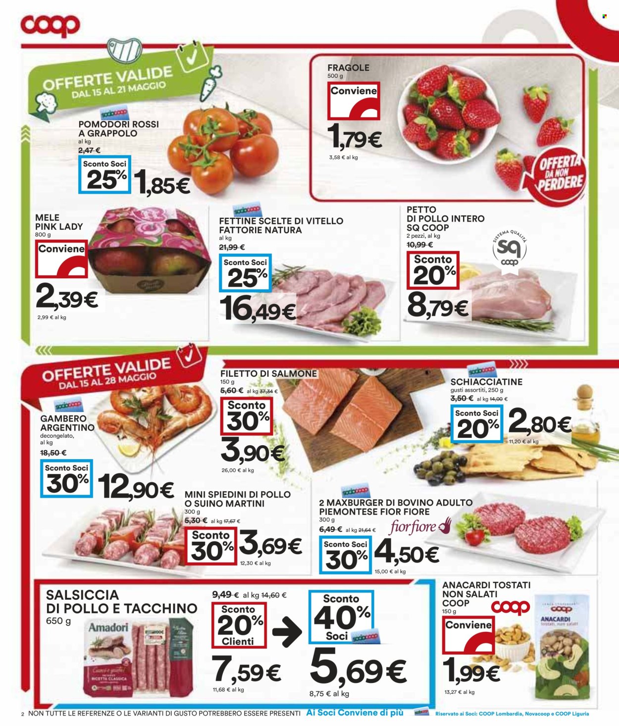 Volantino Coop - 15/5/2025 - 28/5/2025. Pagina 1