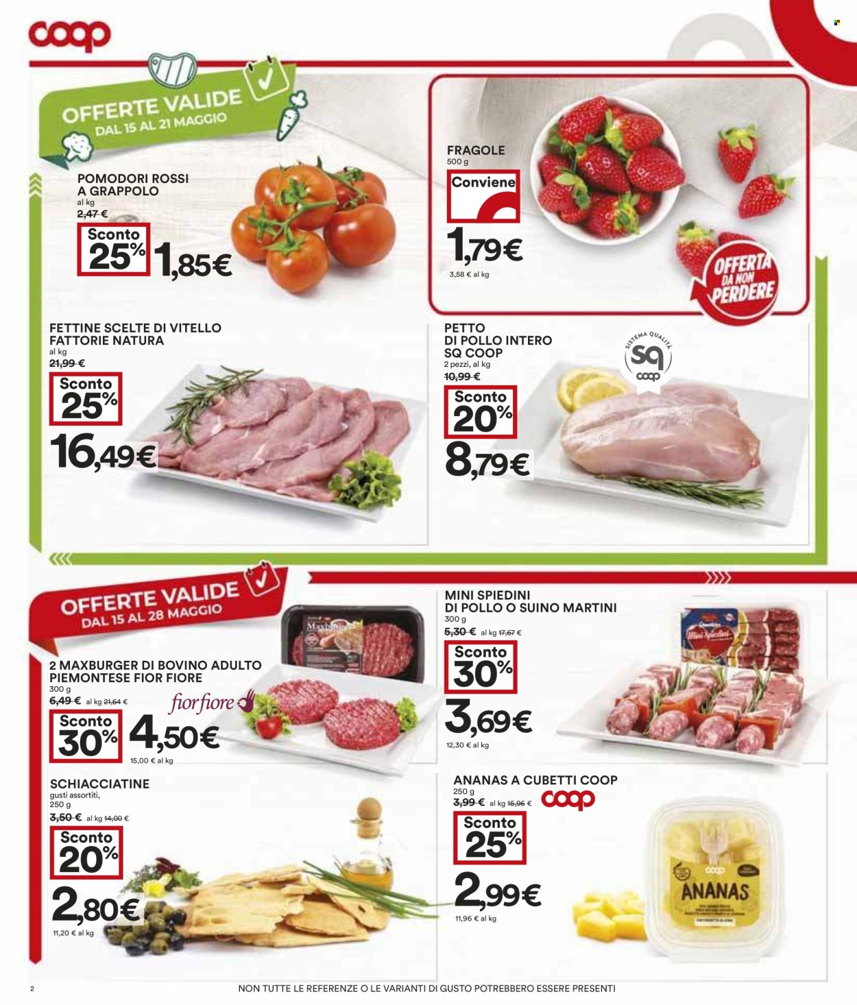 Leták Coop - 15.5.2025 - 28.5.2025. Strana 2