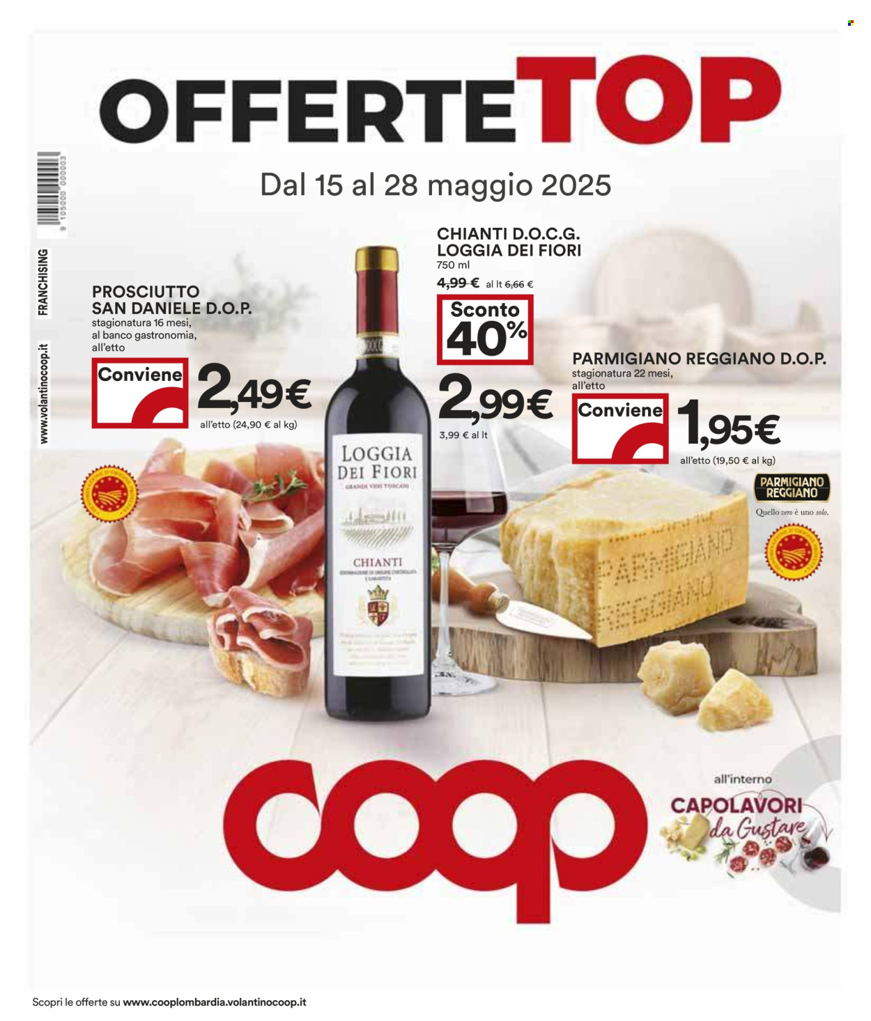 Leták Coop - 15.5.2025 - 28.5.2025. Strana 1