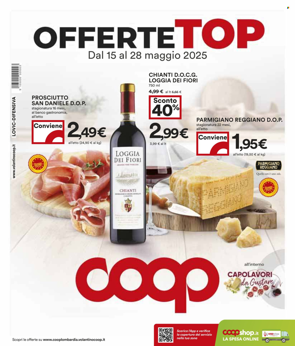 Leták Coop - 15.5.2025 - 28.5.2025. Strana 1