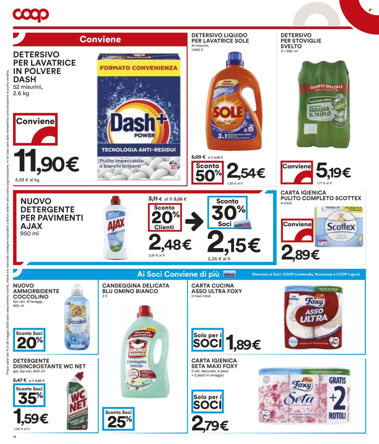 Volantino Coop - 15/5/2025 - 28/5/2025. Pagina 1