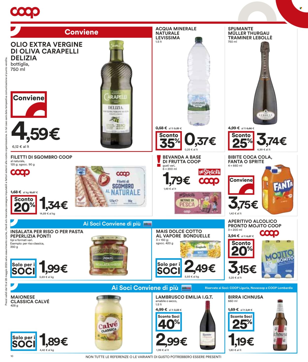 Leták Coop - 15.5.2025 - 28.5.2025. Strana 10