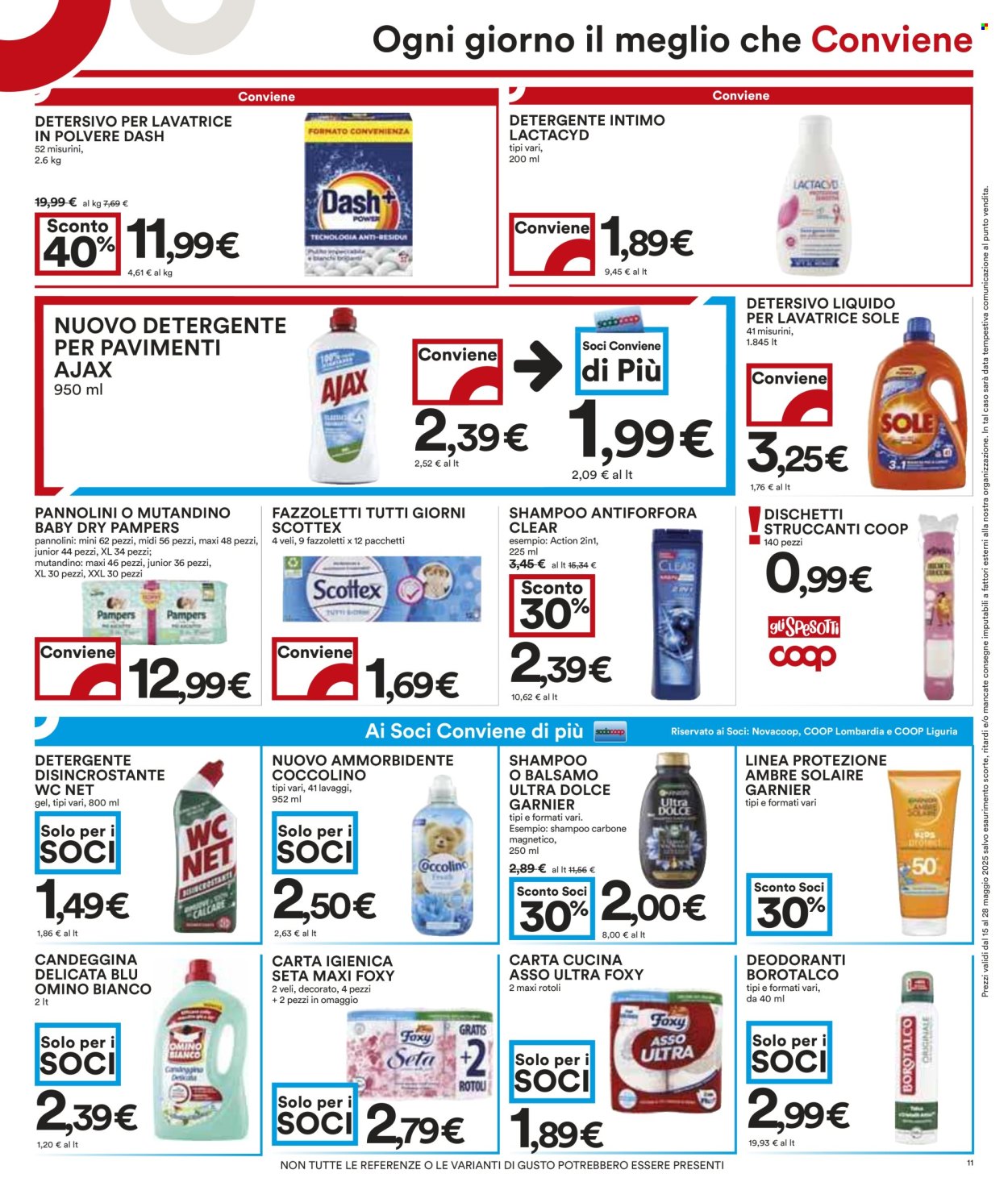 Leták Coop - 15.5.2025 - 28.5.2025. Strana 11