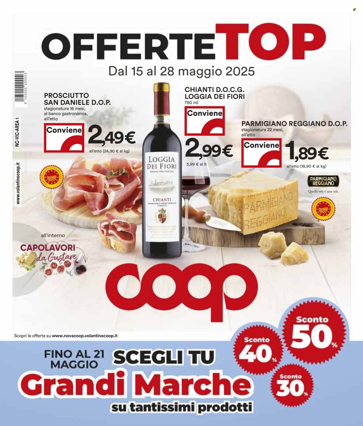 Leták Coop - 15.5.2025 - 28.5.2025. Strana 1