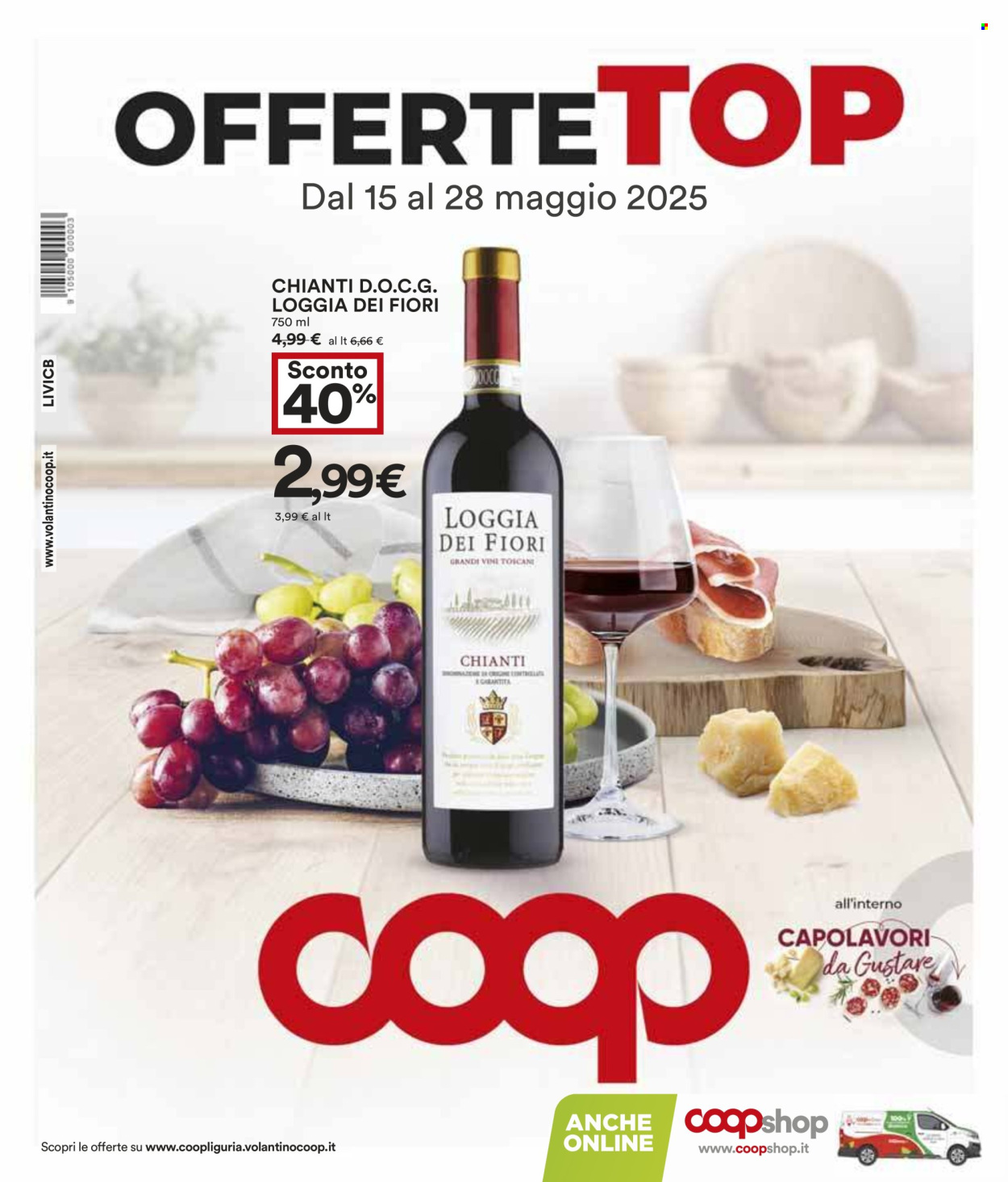 Leták Coop - 15.5.2025 - 28.5.2025. Strana 1