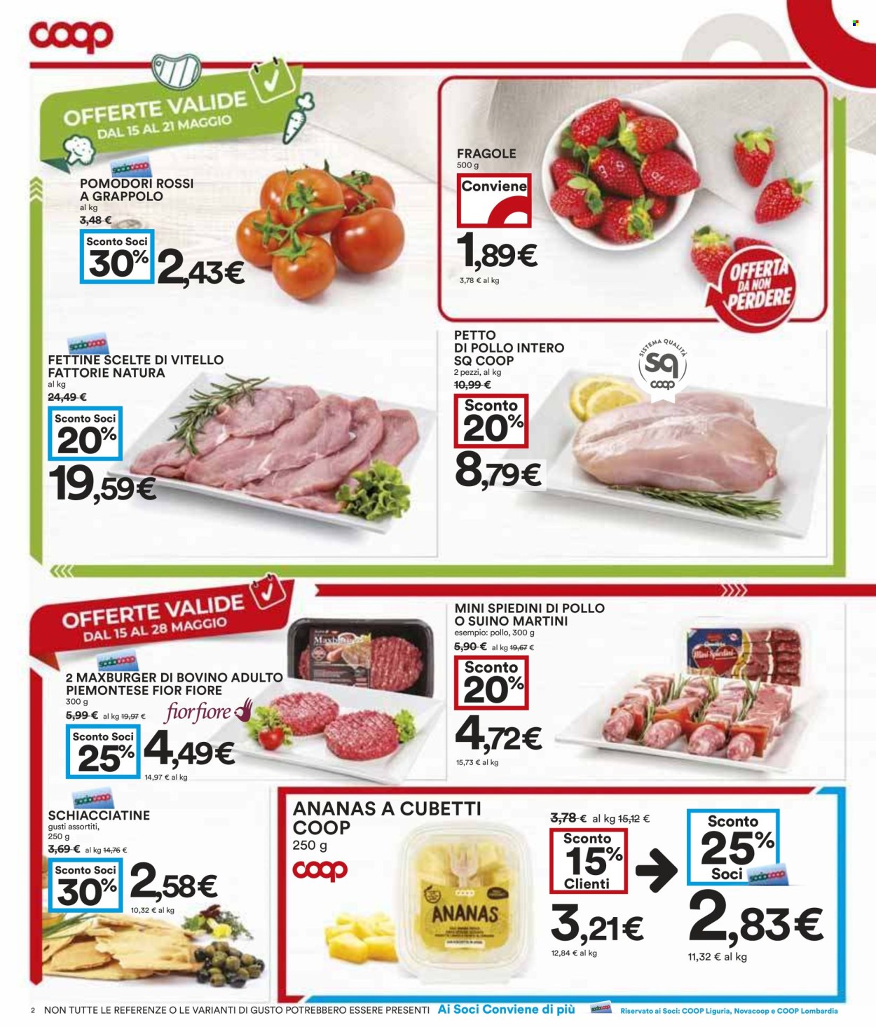 Leták Coop - 15.5.2025 - 28.5.2025. Strana 2