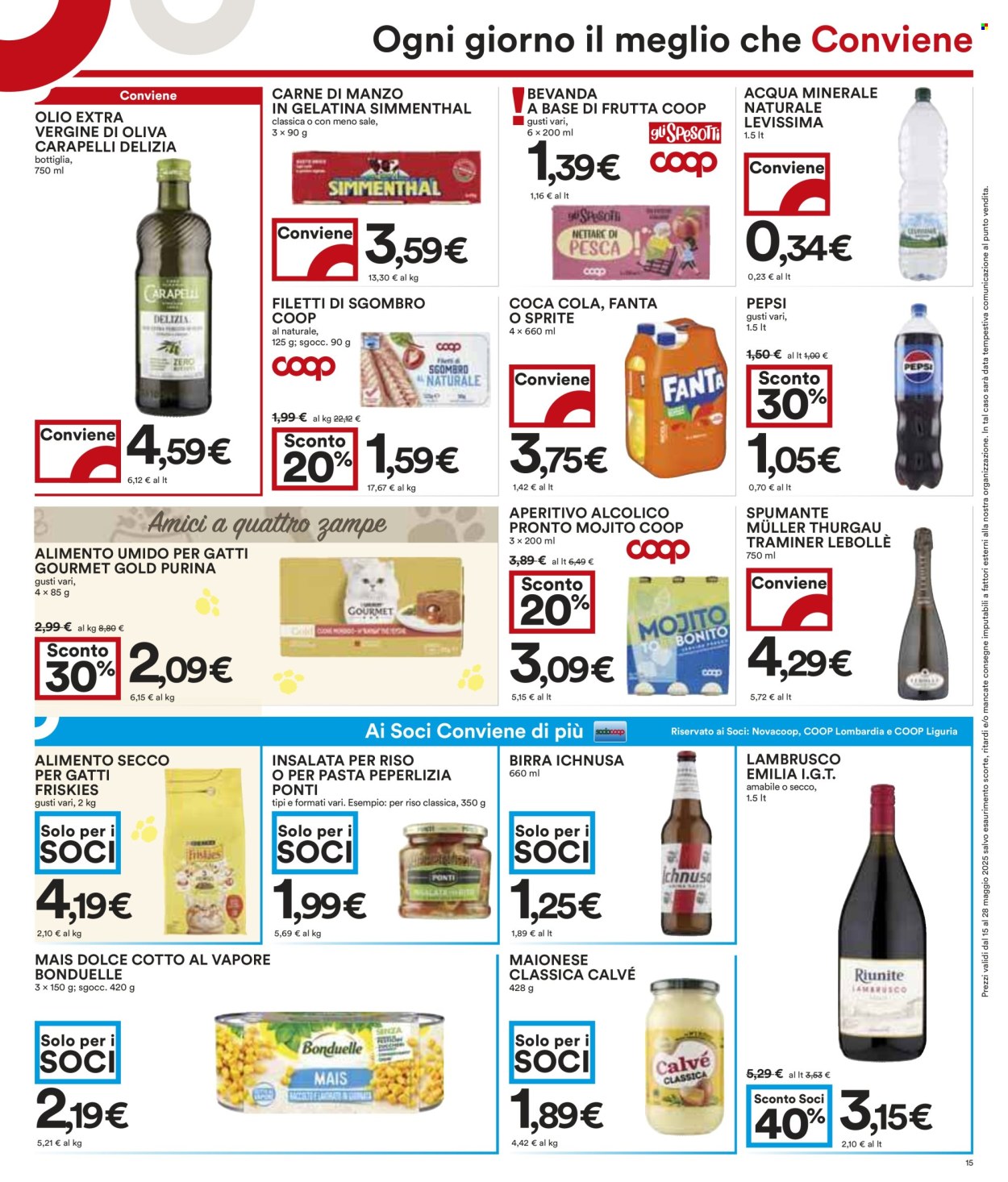 Leták Coop - 15.5.2025 - 28.5.2025. Strana 15