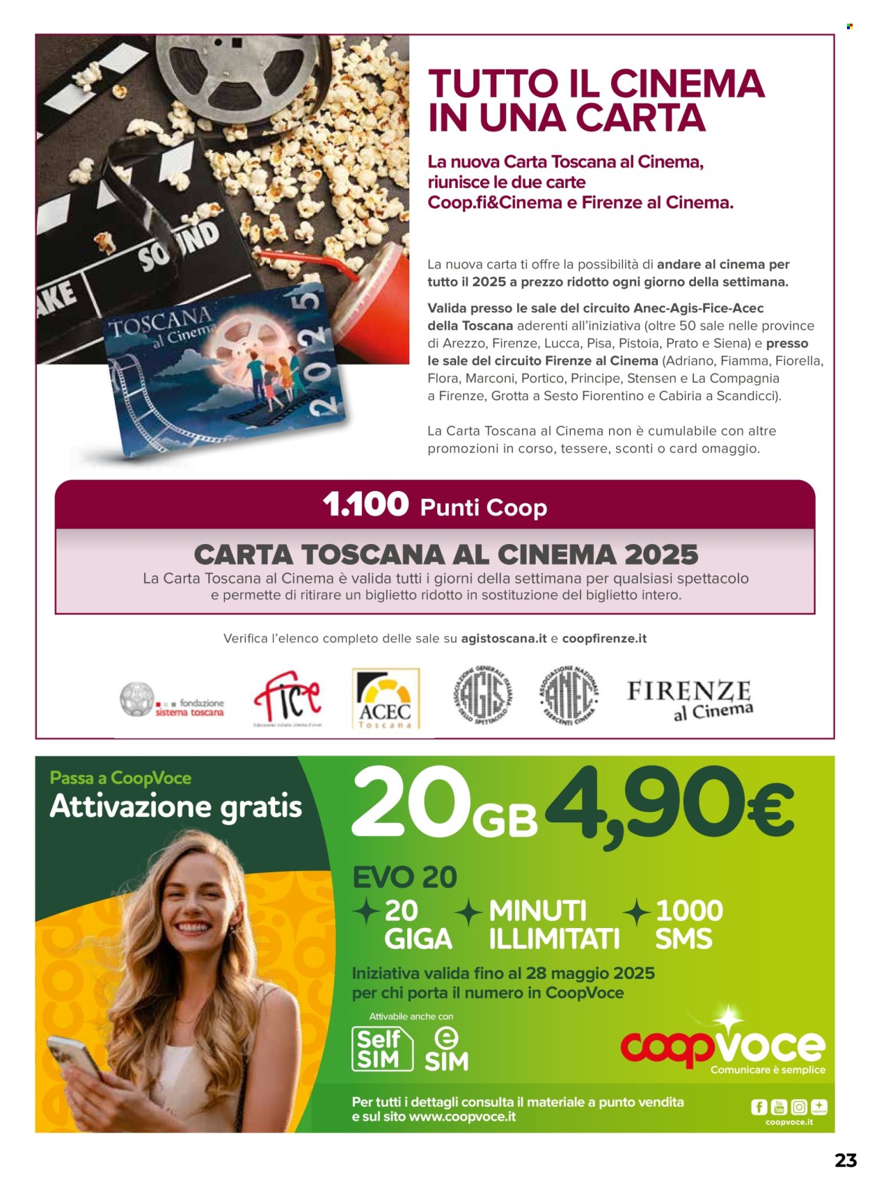 Volantino Coop - 14/5/2025 - 27/5/2025. Pagina 1