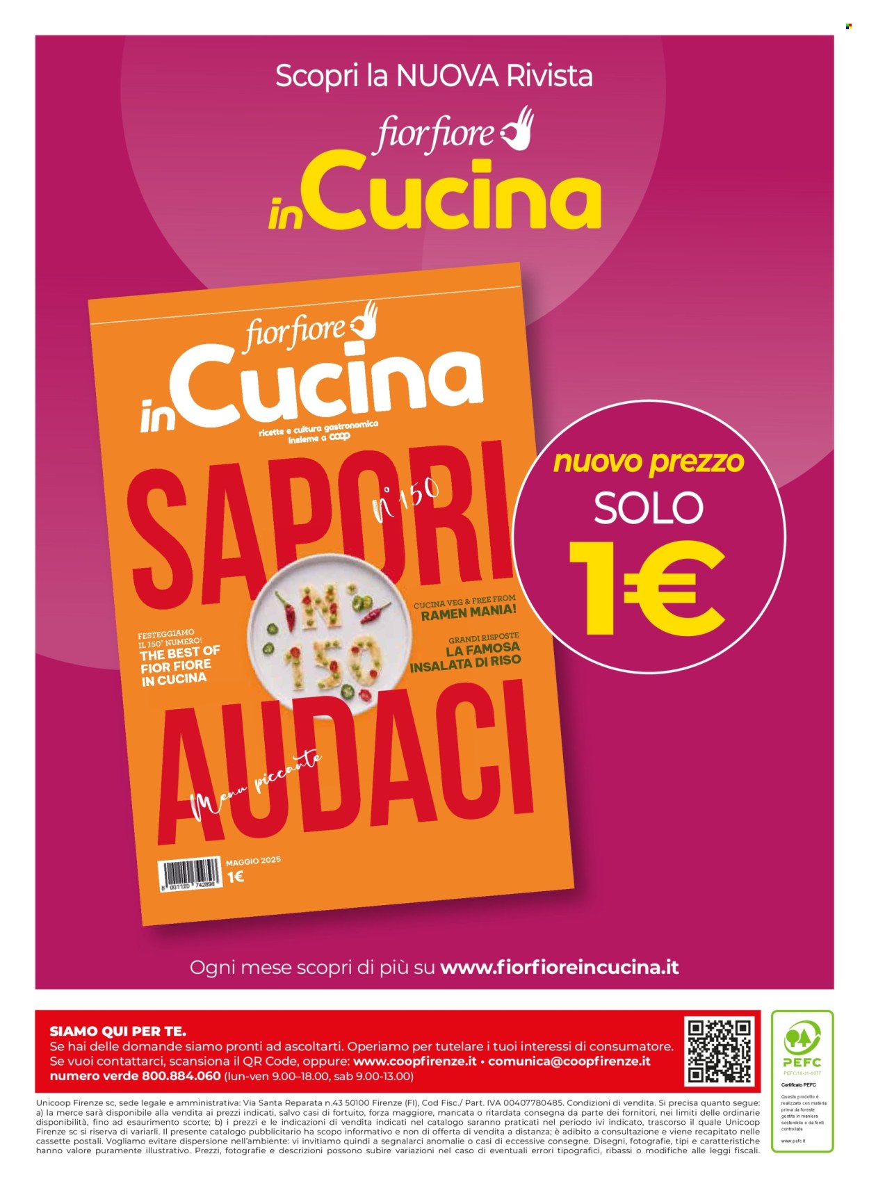 Volantino Coop - 14/5/2025 - 27/5/2025. Pagina 1