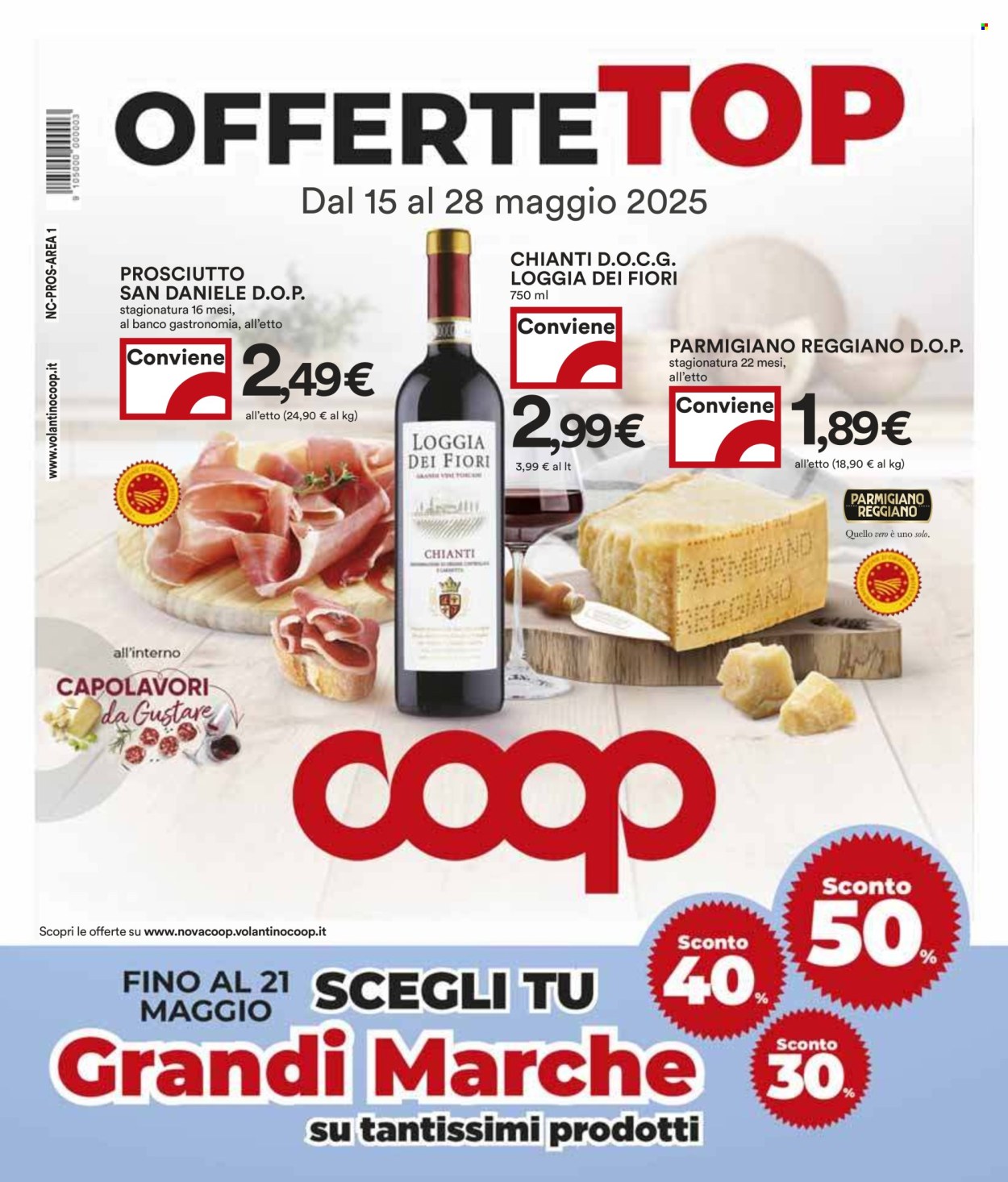 Leták Coop - 15.5.2025 - 28.5.2025. Strana 1